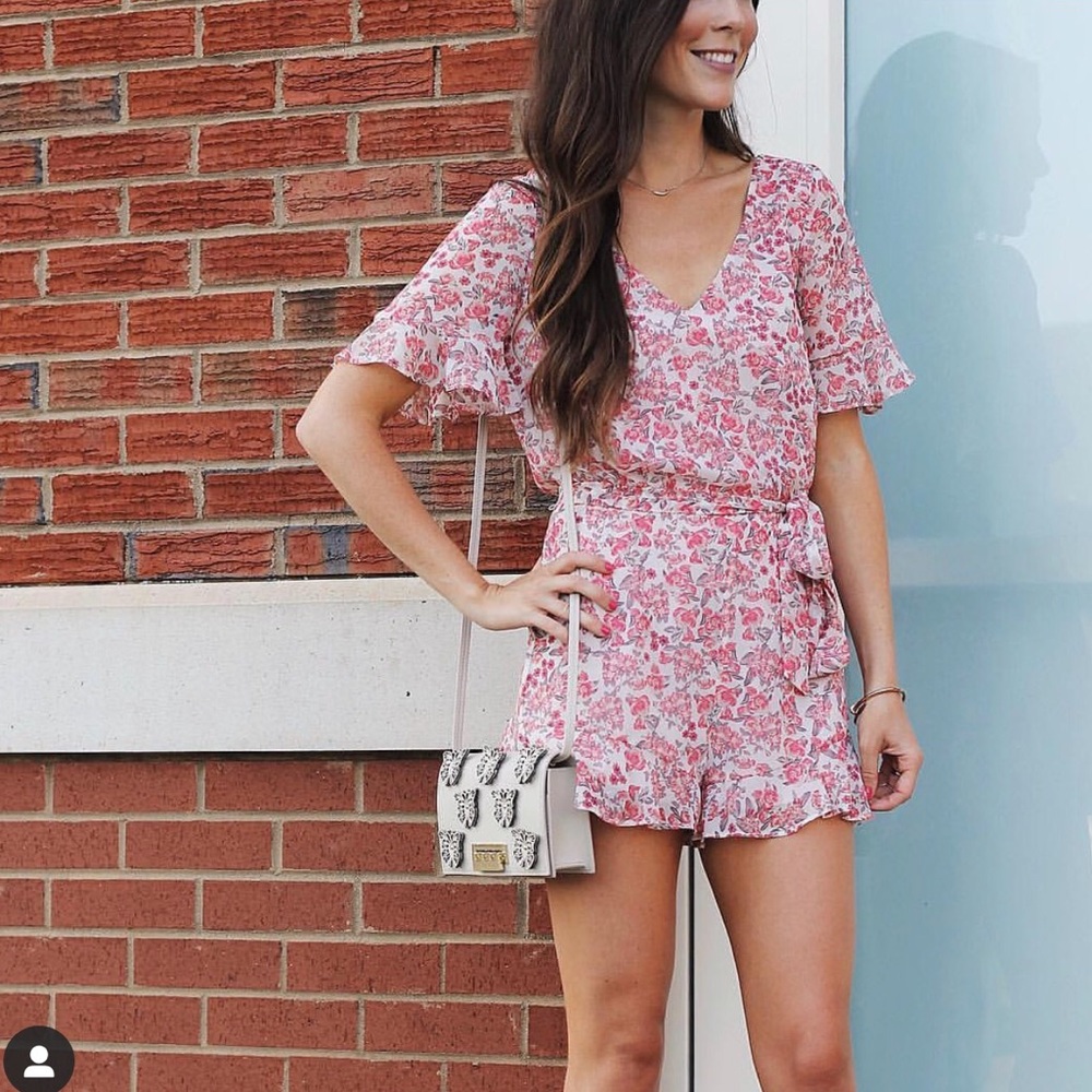 BB Dakota Picking Roses Romper